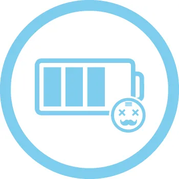 電池老化或過度放電-iRobot掃地機器人無法啟動