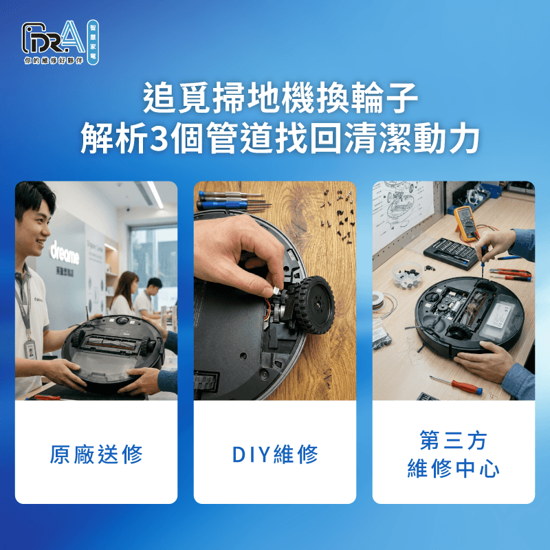 追覓掃地機器人輪子更換管道解析-追覓掃地機器人輪子更換