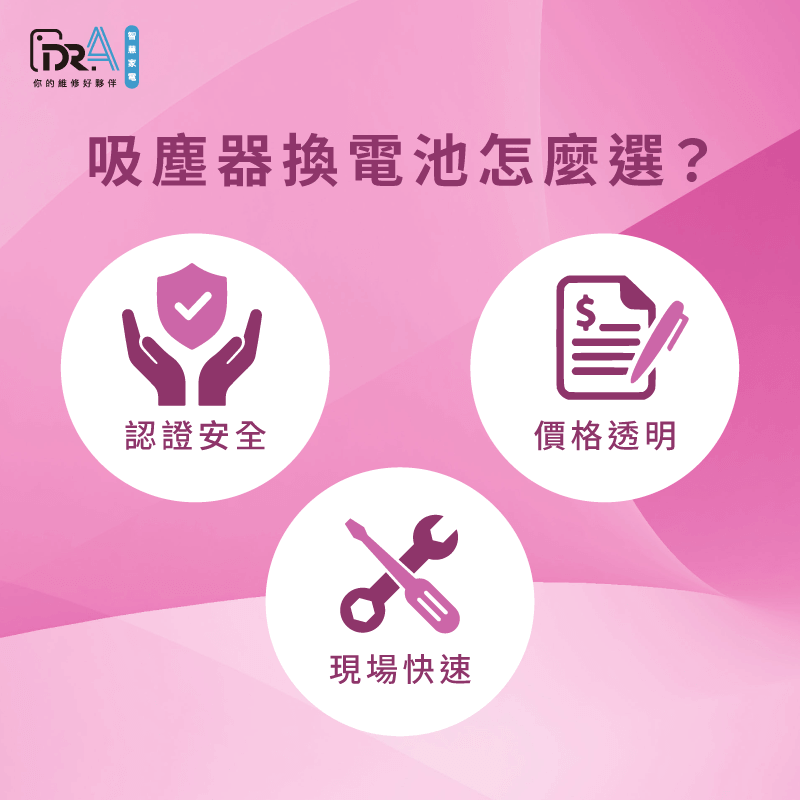 3個Dyson吸塵器換電池管道評估-Dyson吸塵器維修