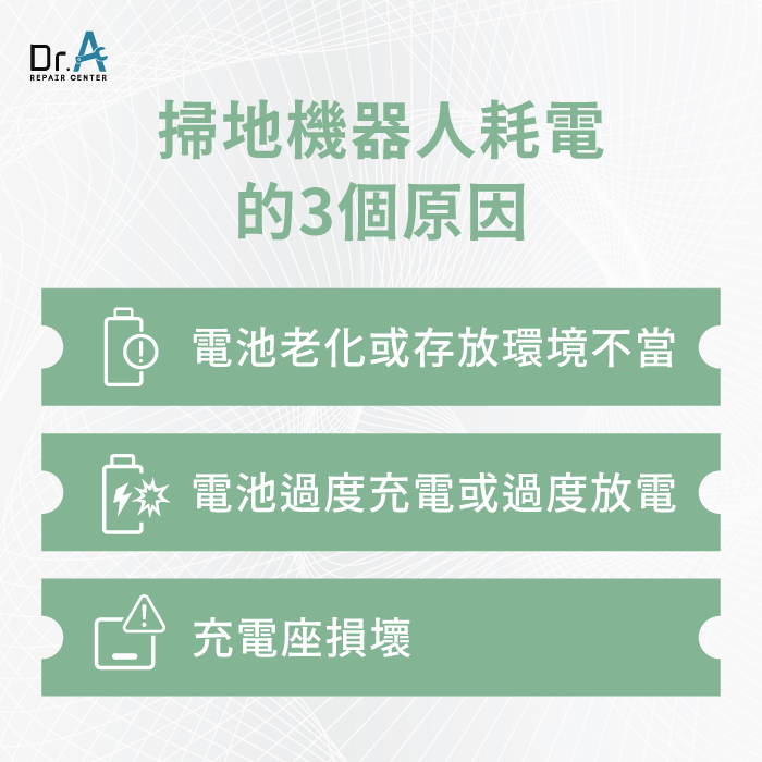 掃地機器人耗電的原因-掃地機器人耗電